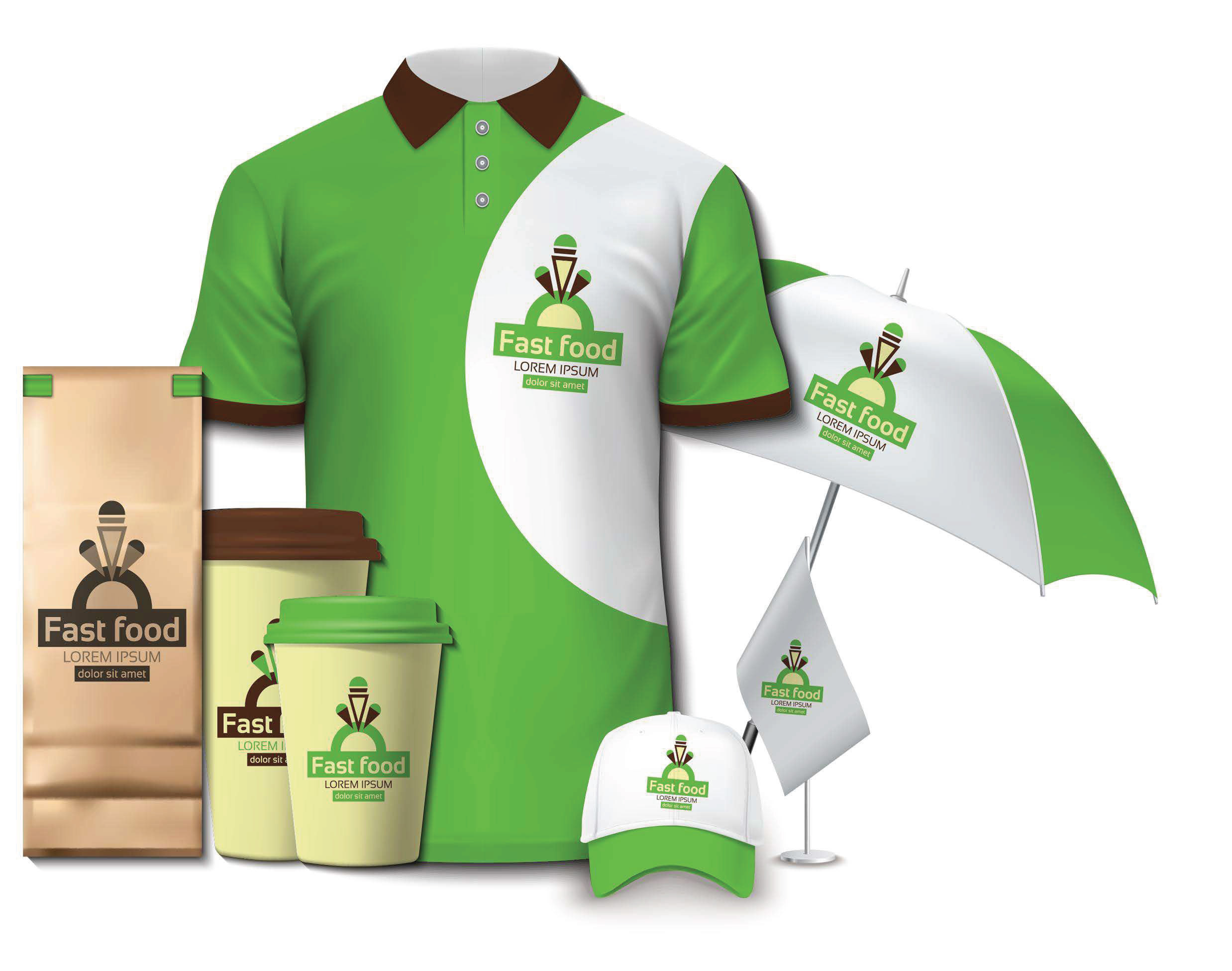 Corporate branded merchandise and packaging