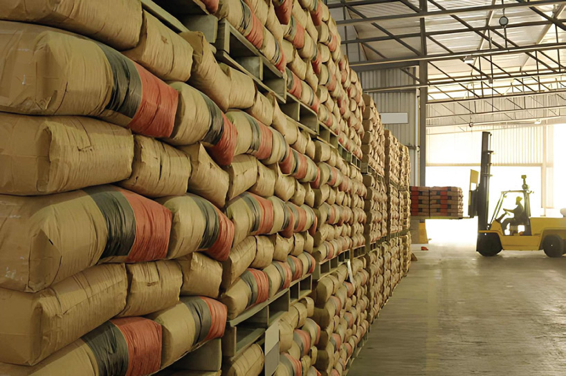 Portland cement bags for construction